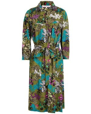 CONNOR & BLAKE Midi Dress Viscose - Green