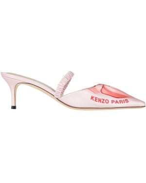 KENZO Light Mules & Clogs Textile Fibers - Pink
