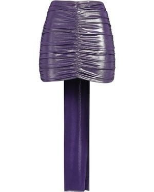Aniye By Mauve Mini Skirt Polyester, Elastane - Blue