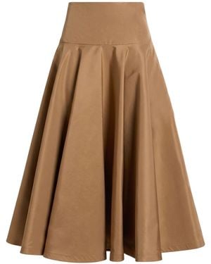 Sara Roka Maxi Skirt Polyester - Brown