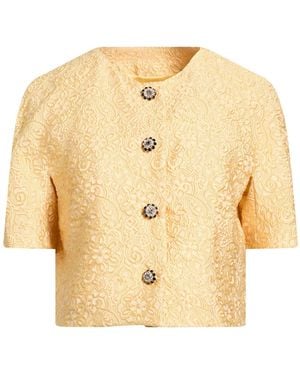 Dolce & Gabbana Marigold Jacket Polyester, Silk, Polyamide - Natural