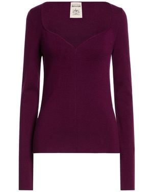 Semicouture Pullover - Morado