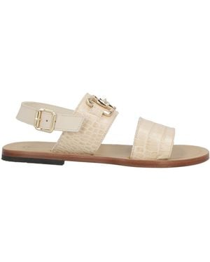 MICH SIMON Sandals Leather - White
