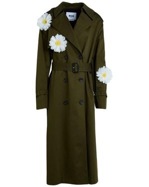 MSGM Soprabito & Trench - Verde