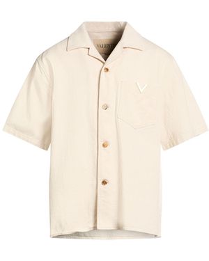 Valentino Garavani Denim Shirt Cotton - Natural