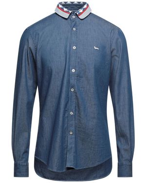 Harmont & Blaine Denim Shirt - Blue