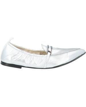 Eleventy Loafers Leather - White