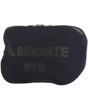 EYE JUNYA WATANABE COMME DES GARÇONS X Il Bisonte -- Belt Bag Polyester, Nylon, Polyurethane - Blue