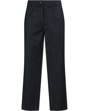 Amaranto Midnight Pants Polyester, Virgin Wool, Elastane, Viscose - Blue