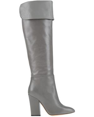 Sergio Rossi Boot Leather - Grey