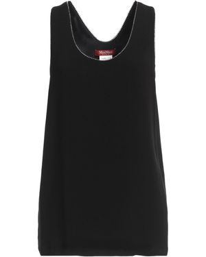 Max Mara Top Acetate, Silk, Polyamide - Black