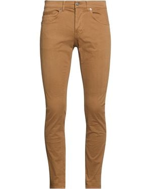 Dondup Camel Pants Cotton, Elastane - Natural