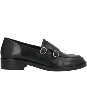 Emanuélle Vee Loafers Leather - Black
