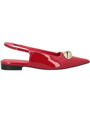 Toral Ballet Flats Leather - Red