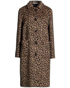Tagliatore Coat Virgin Wool, Mohair Wool, Polyamide - Brown