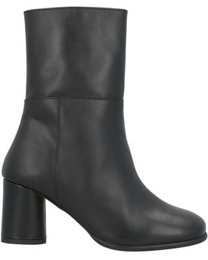 Alohas Ankle Boots Leather - Black