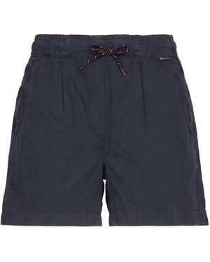 Napapijri Midnight Shorts & Bermuda Shorts Cotton, Elastane - Blue