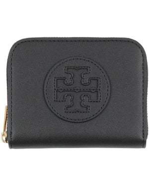 Tory Burch Coin Purse Technical Fibers - Black