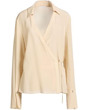 Patrizia Pepe Shirt Silk - Natural