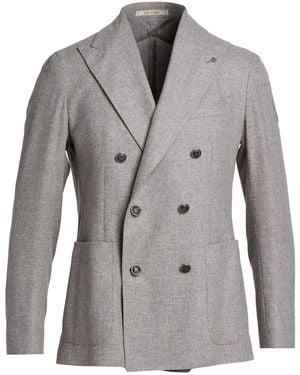 Tagliatore Light Blazer Virgin Wool, Cashmere - Gray