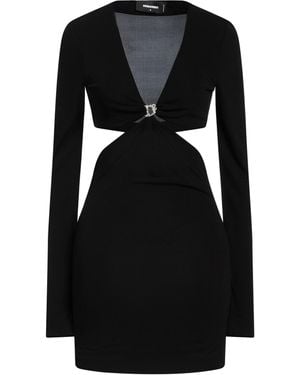 DSquared² Mini Dress Viscose - Black