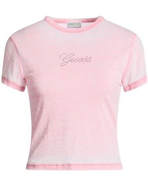 Guess T-Shirts - Pink