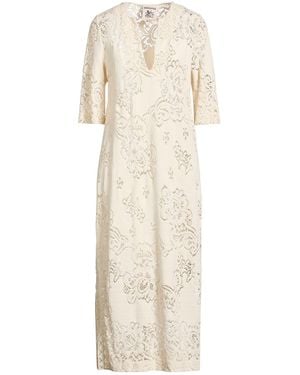 Semicouture Midi Dress - Natural