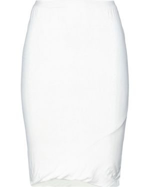 Rick Owens Mini Skirt - White