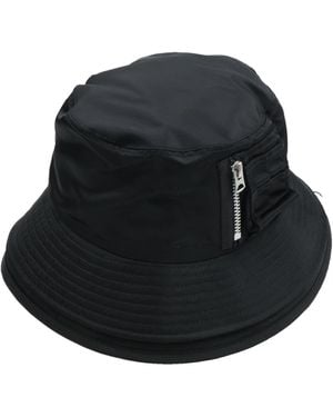 SACAI | Nylon Twill Pocket Double Brim Hat | BLACK | Women