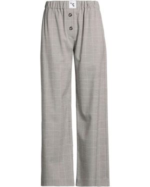 Vivetta Pants Polyester, Viscose, Elastane - Gray