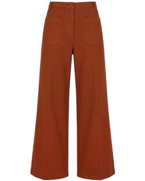 Sessun Pants Cotton - Brown