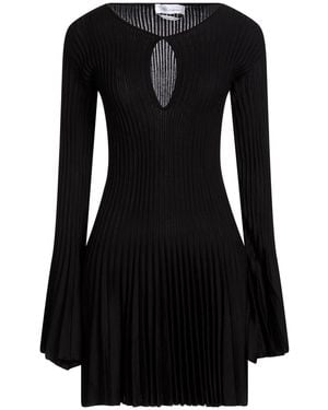 Blumarine Mini Dress Wool - Black