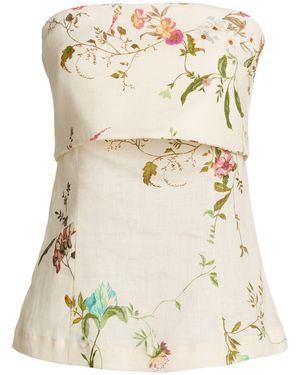 Semicouture Top Linen - Natural