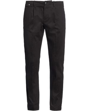 Paolo Pecora Trousers Cotton, Elastane - Grey