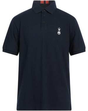 NORTH SAILS X MASERATI Midnight Polo Shirt Cotton, Elastane - Blue