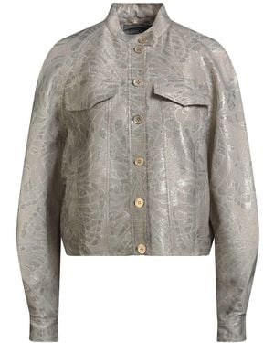 Alberta Ferretti Light Jacket Polyester, Polyamide, Cotton - Grey