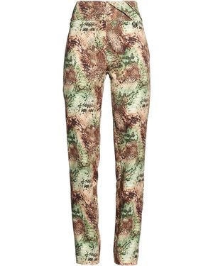 Gaelle Paris Light Pants Polyester, Elastane - Green