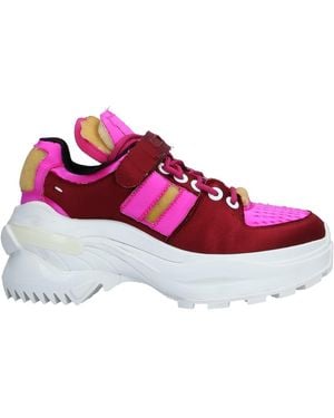 Maison Margiela Two-Tone Platform Trainers - Pink
