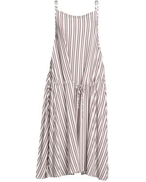 Blauer Midi Dress - Brown