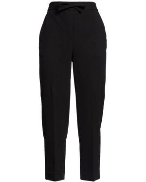 Circolo 1901 Trousers Cotton, Elastane - Black