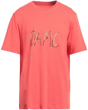 OAMC Coral T-Shirt Organic Cotton, Elastane - Pink
