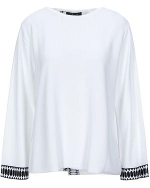 Clips Sweater Viscose, Polyamide - White