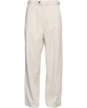 Haikure Ivory Trousers Cotton - Natural