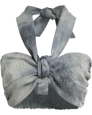 Laneus Top Lyocell, Polyester, Cotton, Elastane - Gray