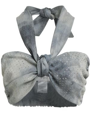Laneus Top Lyocell, Polyester, Cotton, Elastane - Gray