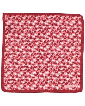 ZEGNA Scarf Silk - Red