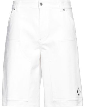 Dior Denim Shorts Cotton, Rubber, Calfskin - White