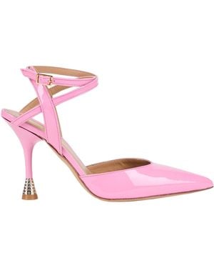 Wo Milano Court Shoes Leather - Pink