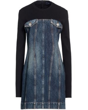 Sportmax Mini Dress Cotton, Polyamide - Blue