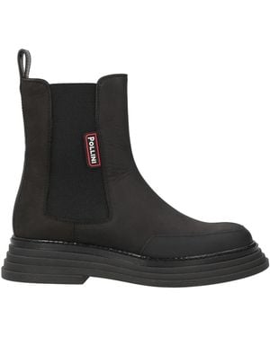 Pollini Ankle Boots Leather - Black